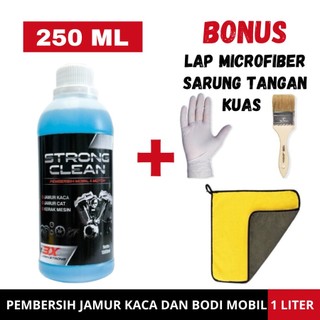 STRONG CLEAN Pembersih Jamur Kaca Dan Kerak Body Mobil Formula : GARASI AGAN