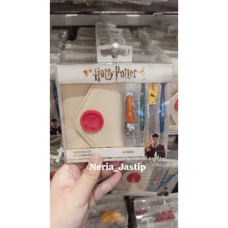 Miniso x Harry Potter Makeup Make Up Brush Sponge Eyebrow Makeup Original Package ชุดเครื่องมือทําเล