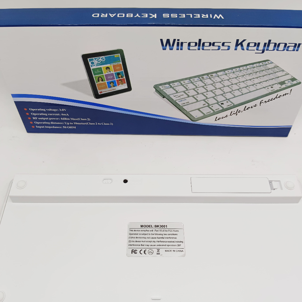 คีย์บอร์ดบลูทูธ BK3001 Bluetooth KB BK3001 คีย์บอร์ด BK3001 Bluetooth