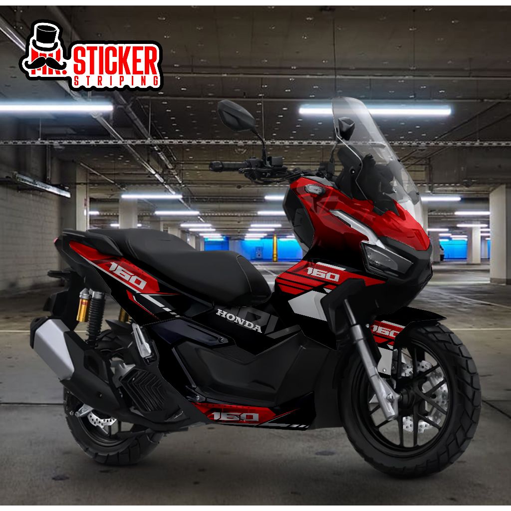 รูปลอก Honda ADV 160 ADV 150 สติ๊กเกอร์แบบกําหนดเองแบบเต็มตัว ออกแบบฟรี Lightshoot motif
