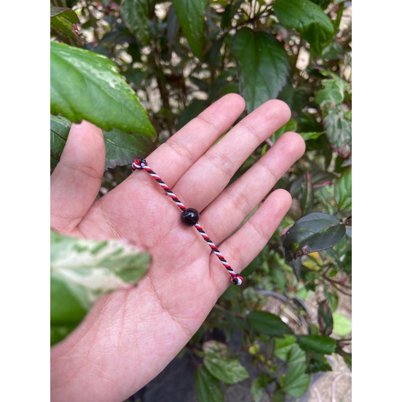 TRIDATU สีดํา ONYX STONE BRACELET