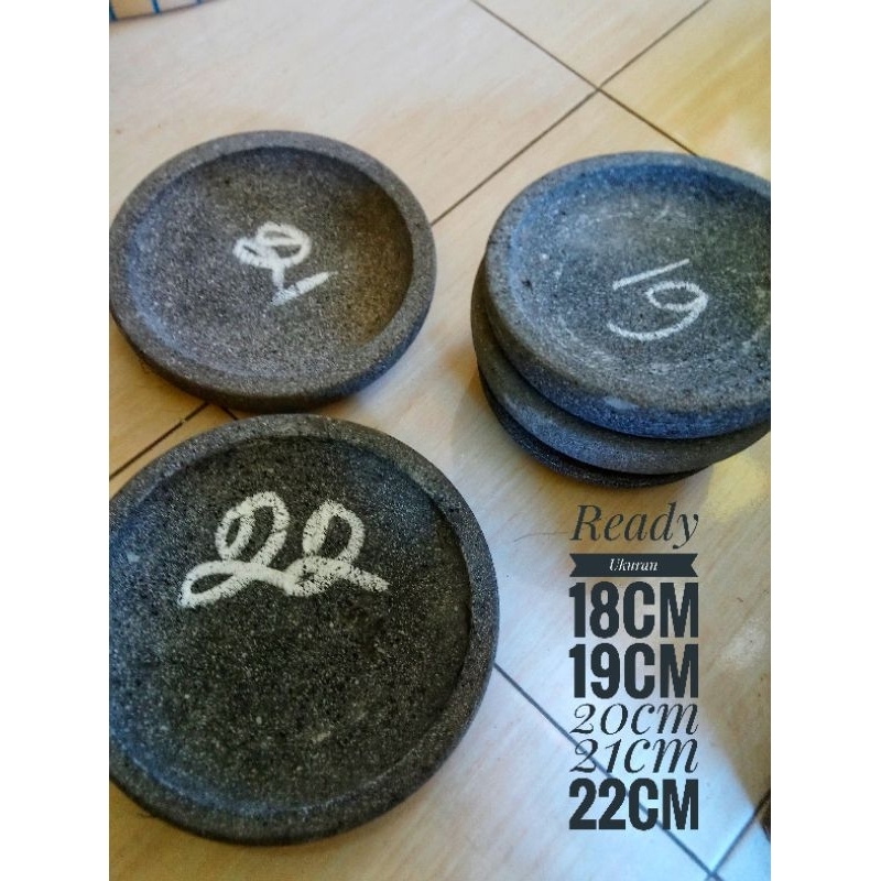 ต้นฉบับ STONE MORTAR MUNTILAN ULEG SAMBAL