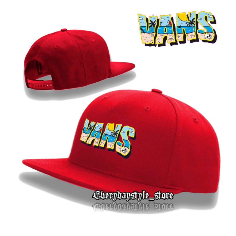 หมวก Vans Snapback / หมวก Hiphop Snapback / หมวก Surf Distro ของผู้หญิงของผู้ชาย