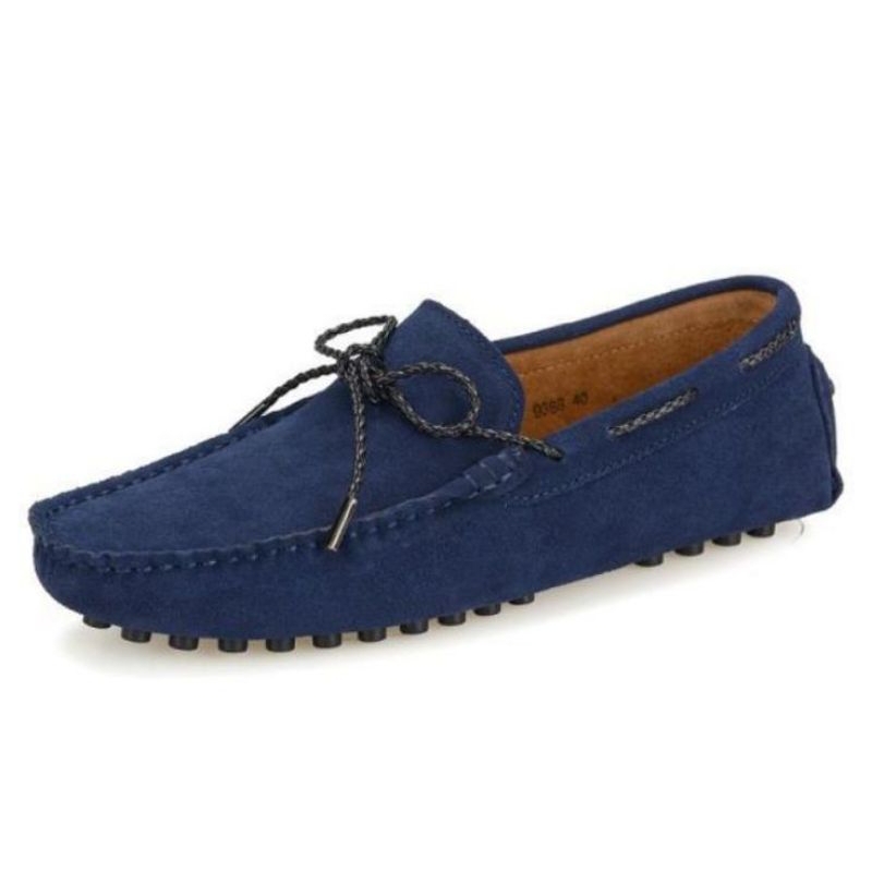 Zapato suede flatshoes moccasin รองเท้าโลฟเฟอร์สําหรับผู้ชายและผู้หญิงแบบสวม panus Kickers