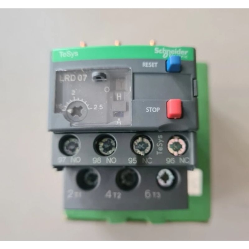 LRD 07 Schneider รีเลย์โอเวอร์โหลดความร้อน TeSys D / LRD-07 ( 1.6-2.5A )