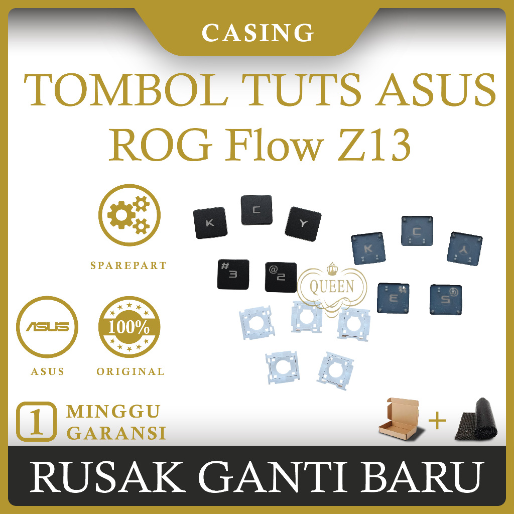 TOMBOL ASUS ROG Flow Z13 GZ301 NR2201 คีย์บอร์ดปุ่ม TUTS