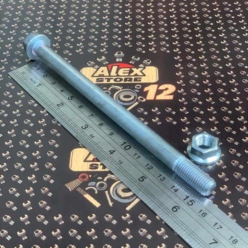 M 10x155 K 14 CAP BOLT / ORIGINAL M10x155 K14 FLANGE BOLT / ORIGINAL M 10 BOLT 155 CM LENGTH / M10 F