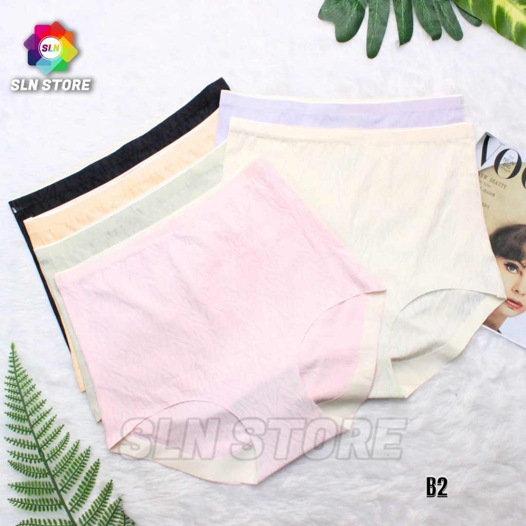 กางเกงชั้นในสตรี SEAMLESS HIGH WAIST สี SOFT CS-B2