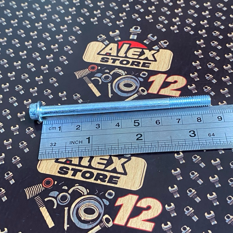 CVT BLOCK BOLT 6x8.5/KEY CAP BOLT 8/FLANGE BOLT M6x8.5 LENGTH 8.5CM KEY 8/UNIVERSAL CVT BLOCK BOLT