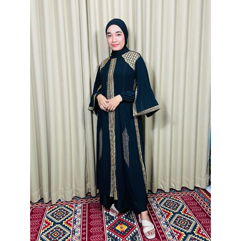 TURKEY ABAYA GAMIS, THE LATEST ZODA PANAH ARAB GAMIS - ภาพย่อย 5