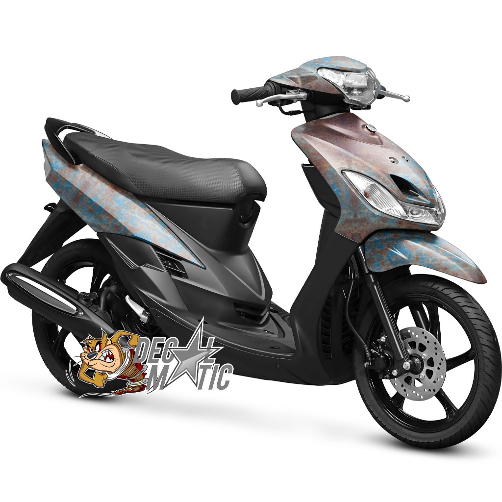 Decal Mio Smile Full Body Full Body Sticker yamaha Mio Sporty Smile Motorcycle - Rust Model
