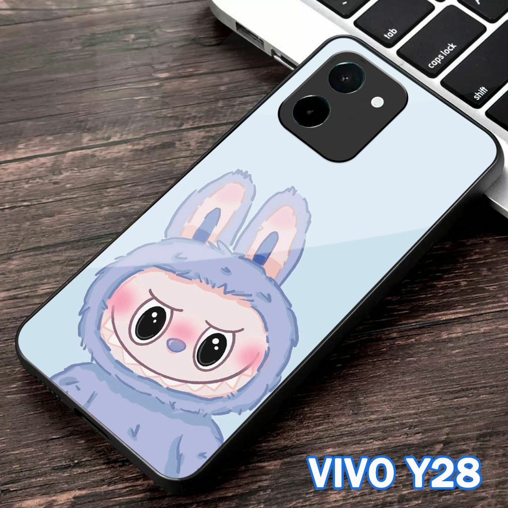HP Glossy Glass Softcase สําหรับ Vivo Y28 - Vivo Y28 Phone Casing - Vivo Y28 Phone Protective Case -