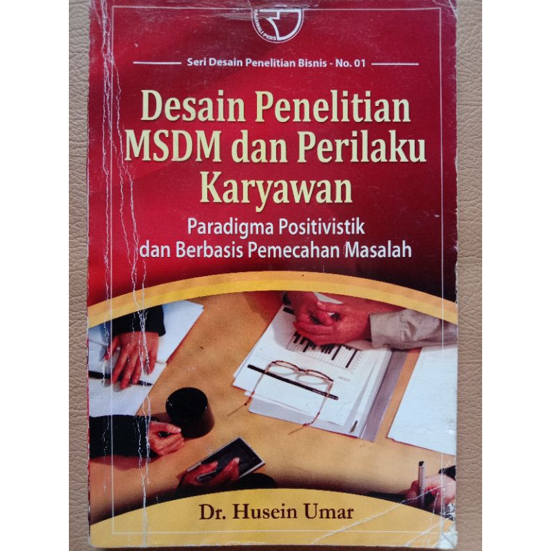 MSDM Research Design Business Book และ Beahavior โดย Dr. โฮซิน ยูมาร์