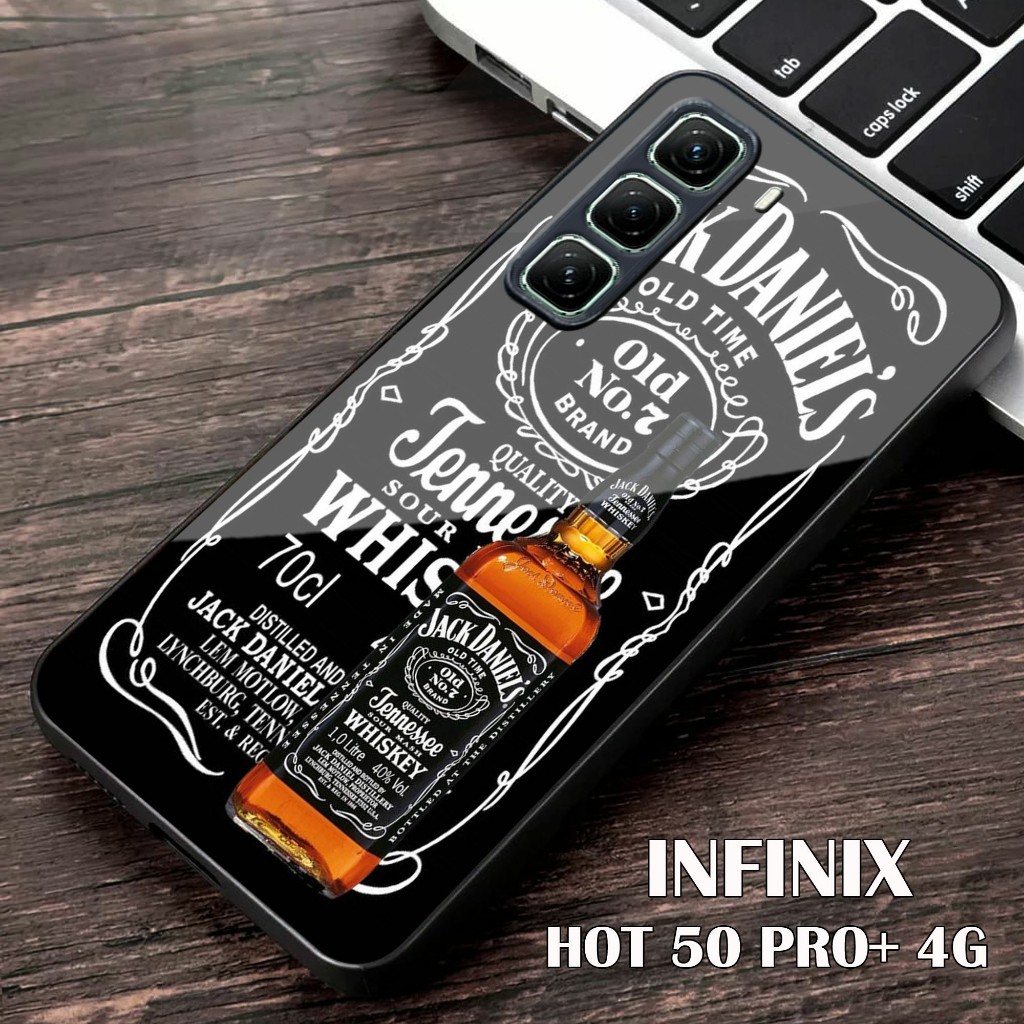 HP Glossy Glass Softcase สําหรับ Infinix Hot 50 Pro+ 2024 - Infinix Hot 50 Pro+ เคสโทรศัพท์ - K07