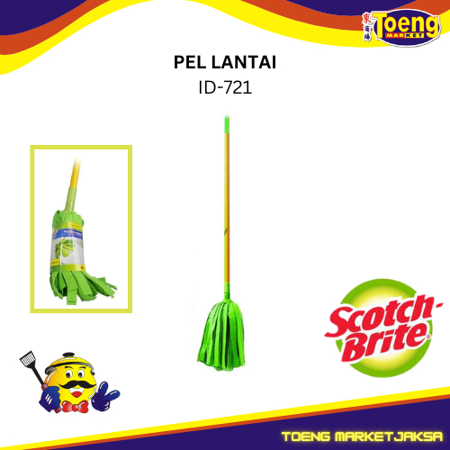 HIJAU GREEN STRIP MOP / FLOOR MOP ID - 721 3M