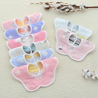 WNDR Celemek Baby Slabber Bayi Bib Kain Air Liur / Bib Bayi / Bib Bulat / Slabber Bayi / Baby bib