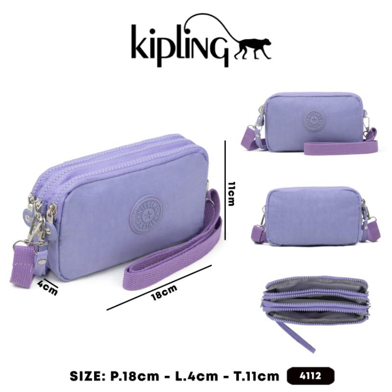 Hp K1pling 3 Zipper Mobile Phone Wallet สามารถครอสบอดี้ K 4112.