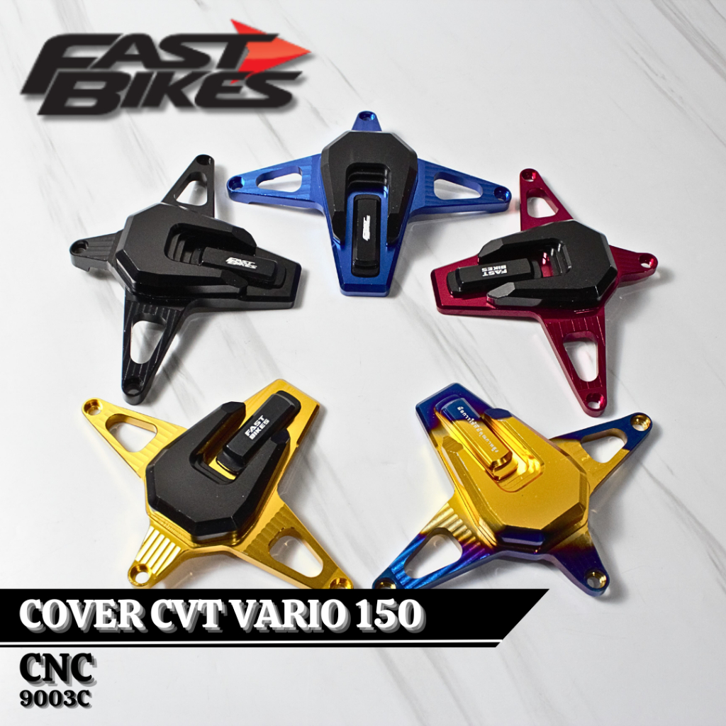 Vario 150 Fastbikes Cvt Cover - Honda Vario 150 Full Cnc Cvt Cover - Vario 150 Variation Cvt Protective Cover - Full Cnc Cvt Cover