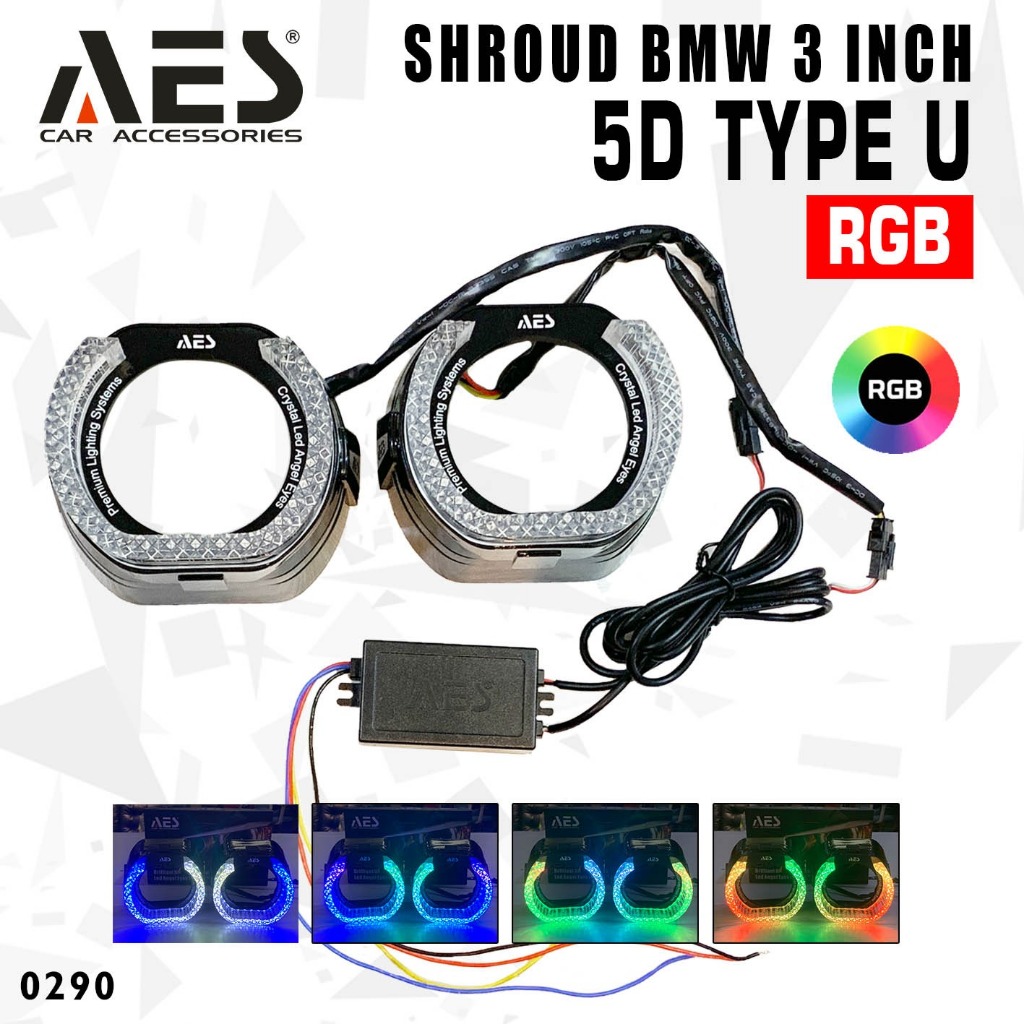 Shroud 5D TYPE BMW U30 3 INCH RGB AES ยี่ห้อ