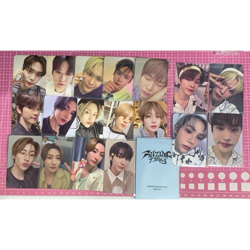 Photocard pc riize soe anton wobin shotaro seunghan eunseok sungchan