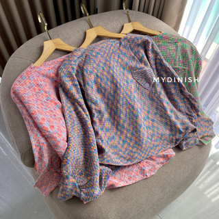 Ratu Puffy Batwing Blouse - Atasan Wanita Model Kalong Korean Style
