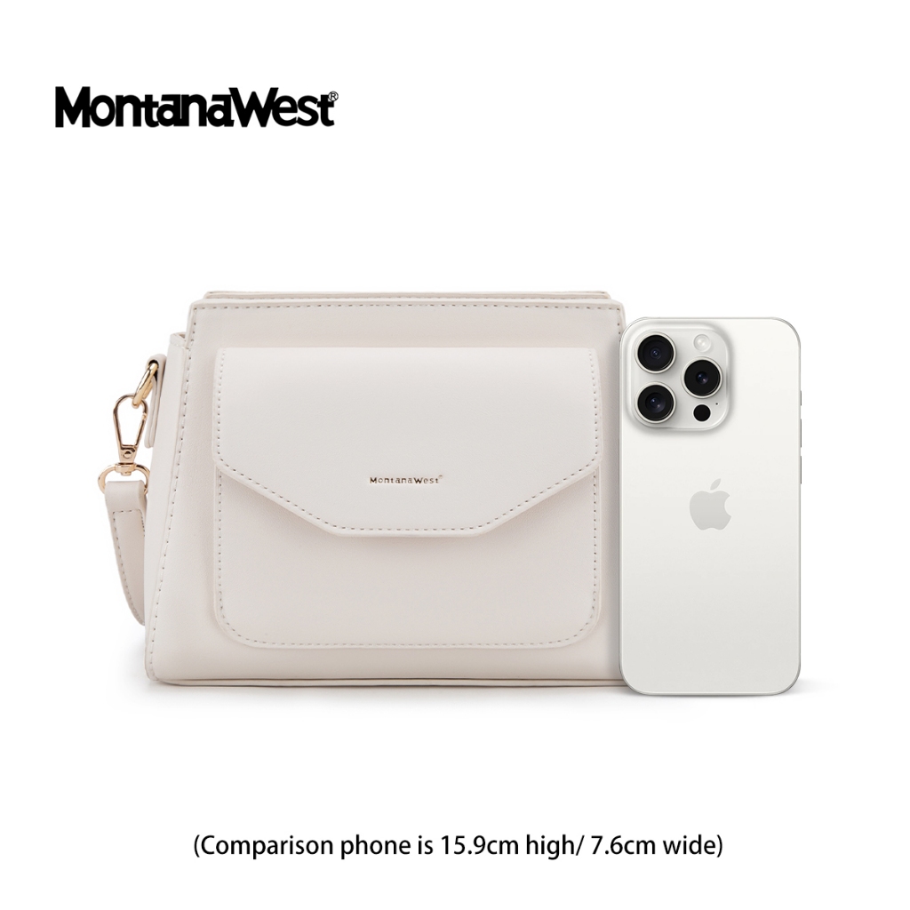 New Montana West Womens Sling Bag Simple Crossbody Zoe Bag 481