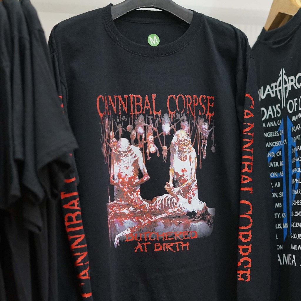 Cannibal CORPSE BUCHERED BAND เสื้อยืดที่วันเกิดแขนยาว | 20s COTTON KAOS PUNK SKA METAL BAND BIG SIZE KAOS BAND HIPROCKINGDOM| เสื้อยืด Metal BAND เสื้อยืด ROCK BAND | วงค้า | อินดี้แบนด์ | เสื้อยืดอินดี้ | วงค้า