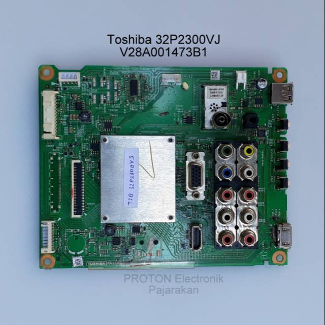 MESIN Toshiba Regza 32P2300VJ 32P2300 VJ 24P2300VJ LCD LED TV เมนบอร์ด เมนบอร์ด PCB Machine V28A0014
