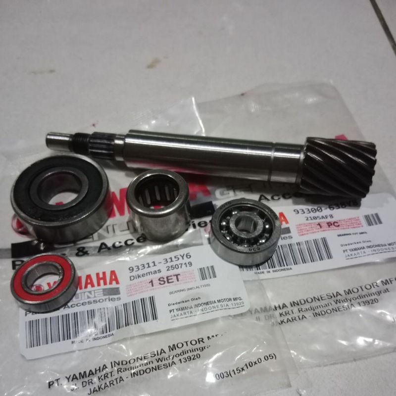 แพ็คเกจ 4 รายการ AS PULLY MIO SPORTY +BEARING 6203 + PULLY MIO BEARING + 638 Z MIO SOUL SMILE FINO