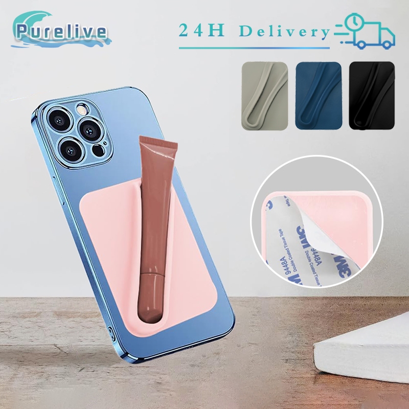 Lip Socket Silicone Phone Case Lip Holder Case With Back Stick
