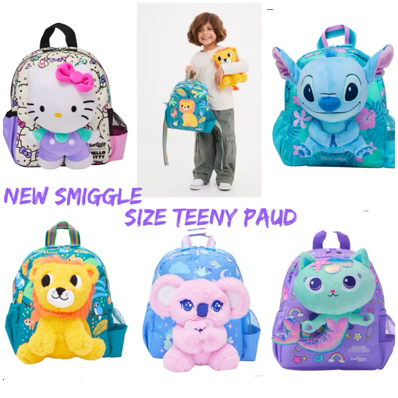 New BACKPACK SMiGGLE TEENY / PAUD DOLL GRADE ORI