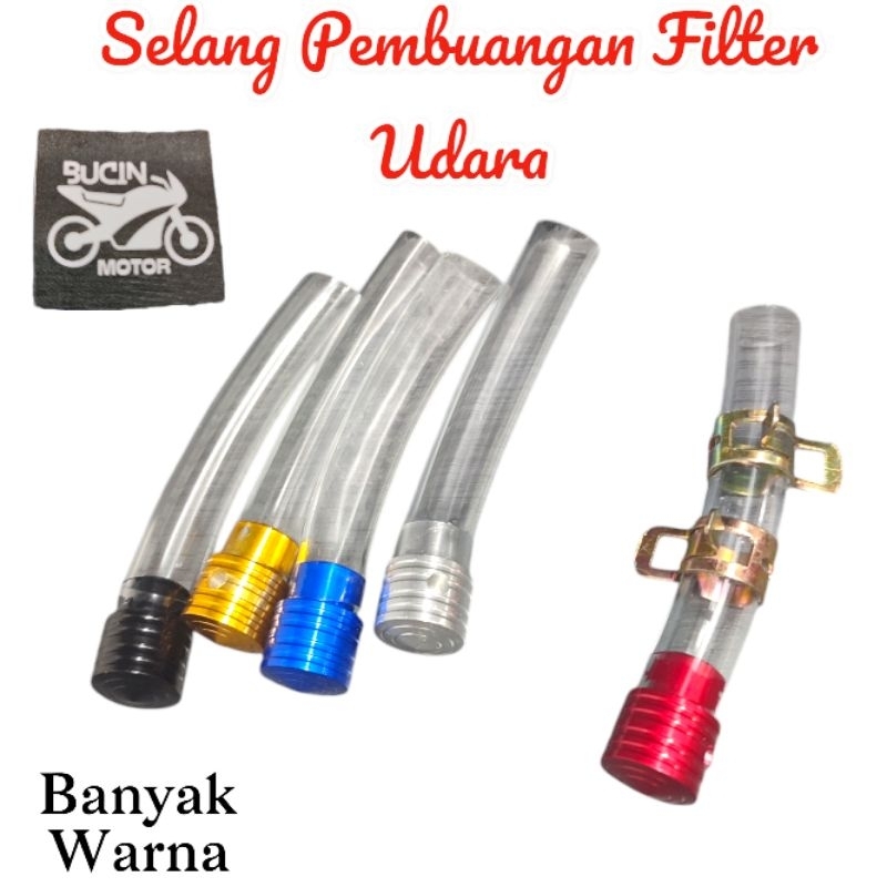 AIR FILTER DRAIN HOSE / AIR FILTER DRAIN TUBE- VARIO- SCOOPY- MIO M3 SOUL GT - AEROX ETC.