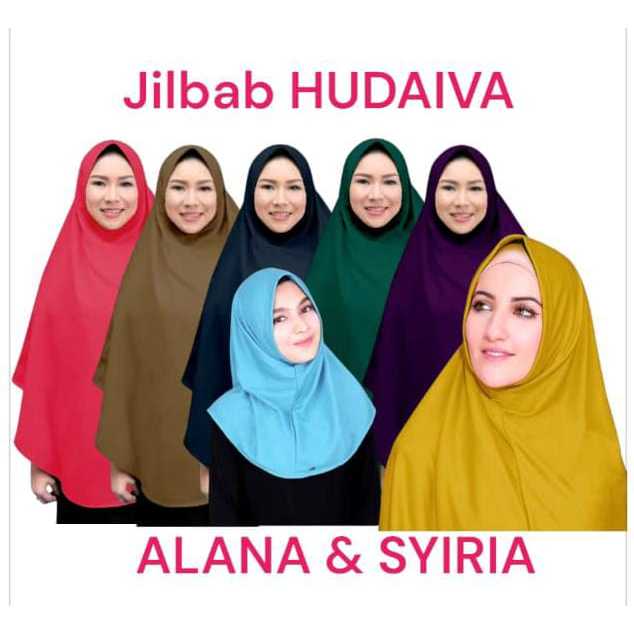 Hudaiva Alana และ Syria Adult Hijab โดย Afrakids