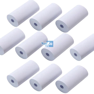 กระดาษความร้อน 80x40 มม. / กระดาษใบเสร็จ / กระดาษใบเสร็จ 80 มม. กว้าง 40 มม. เส้นผ่านศูนย์กลางสําหรับเครื่องพิมพ์ความร้อนเนื้อหา 1 ม้วนและ 10 ม้วน