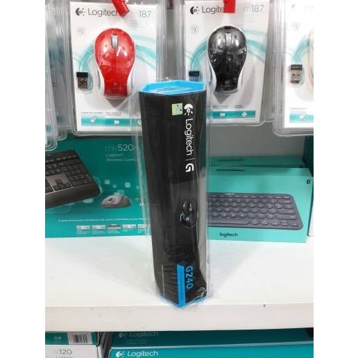 แผ่นรองเมาส์สําหรับเล่นเกมผ้า Logitech G240