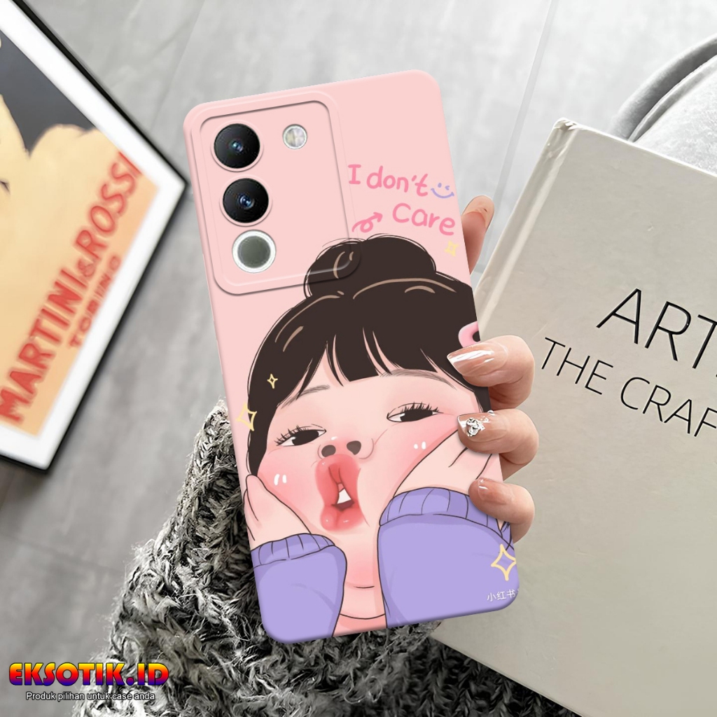 เคส Vivo V29E - เคส Vivo V29E - เคสแฟชั่น - Vivo V29E Silicone - Cool and Cute Motips - Vivo V29E So