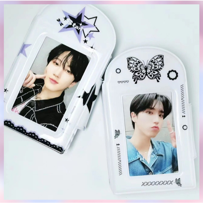 28-SLOT Y2K และ POCHACO SANRIO KIYOWO CUTIE AESTHETIC WALLET COLLAR Idol Photocard Storage Book 3 นิ