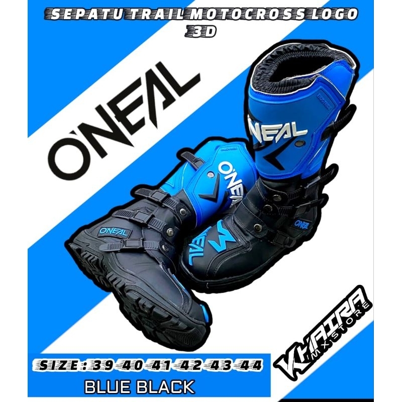 ใหม่ล่าสุด 3D LOGO MOTOCROSS BOOTS BIKERS CROSS ADVENTURE BOOTS