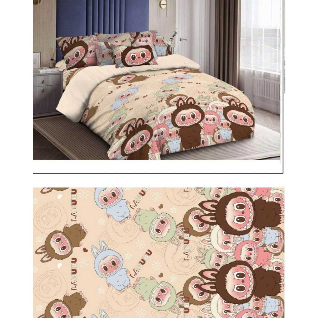 CUTELABU MOTIF BED SHEETS, MANY CHOICES ของ MOTIFS, ทุกขนาด