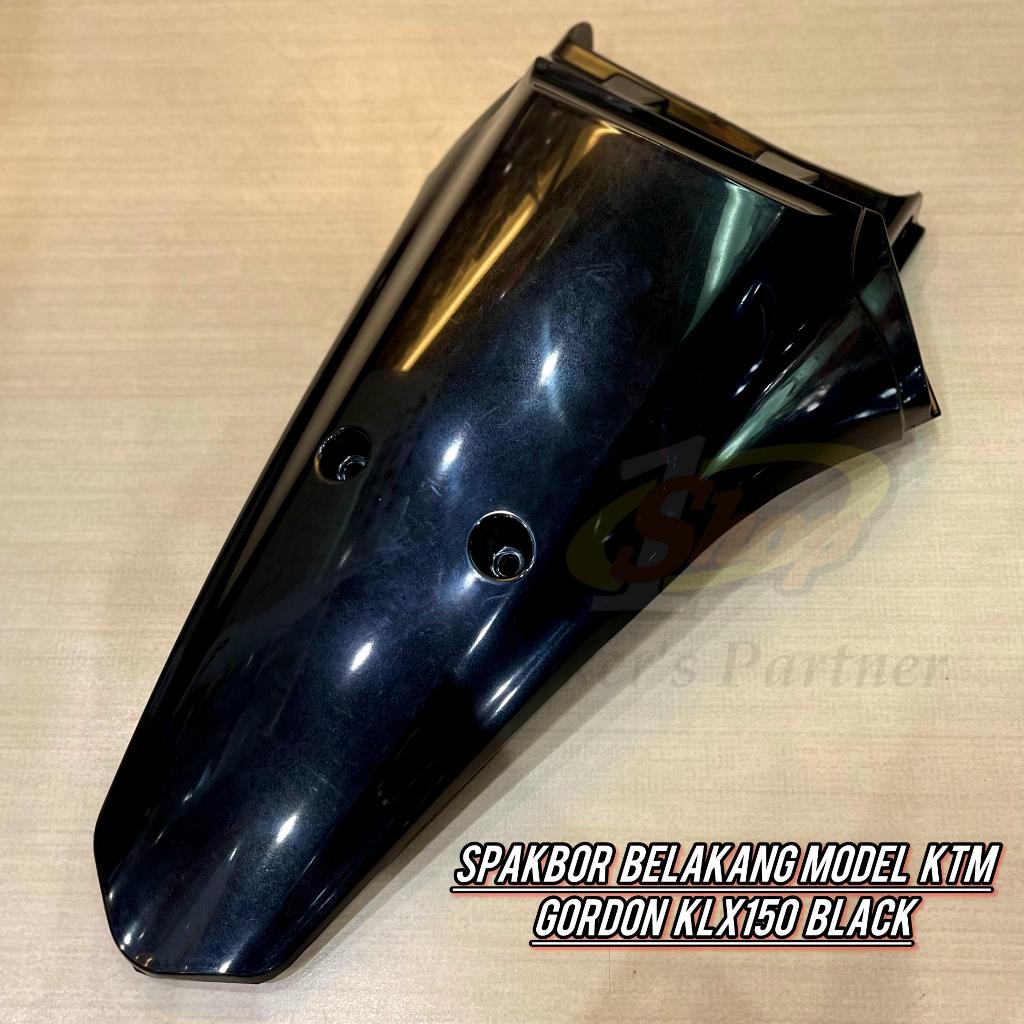 บังโคลนหลัง รุ่น KTM Gordon KLX 150 สีดํา