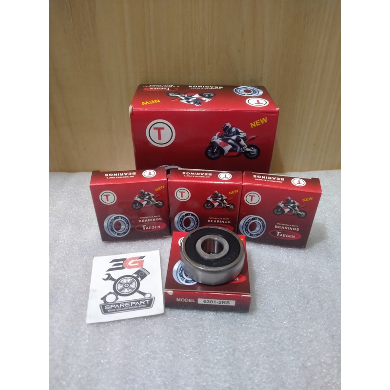 BEARING 6301 PL LAHAR ลูกล้อ 6301 ALF63-01RS 1 ชิ้น