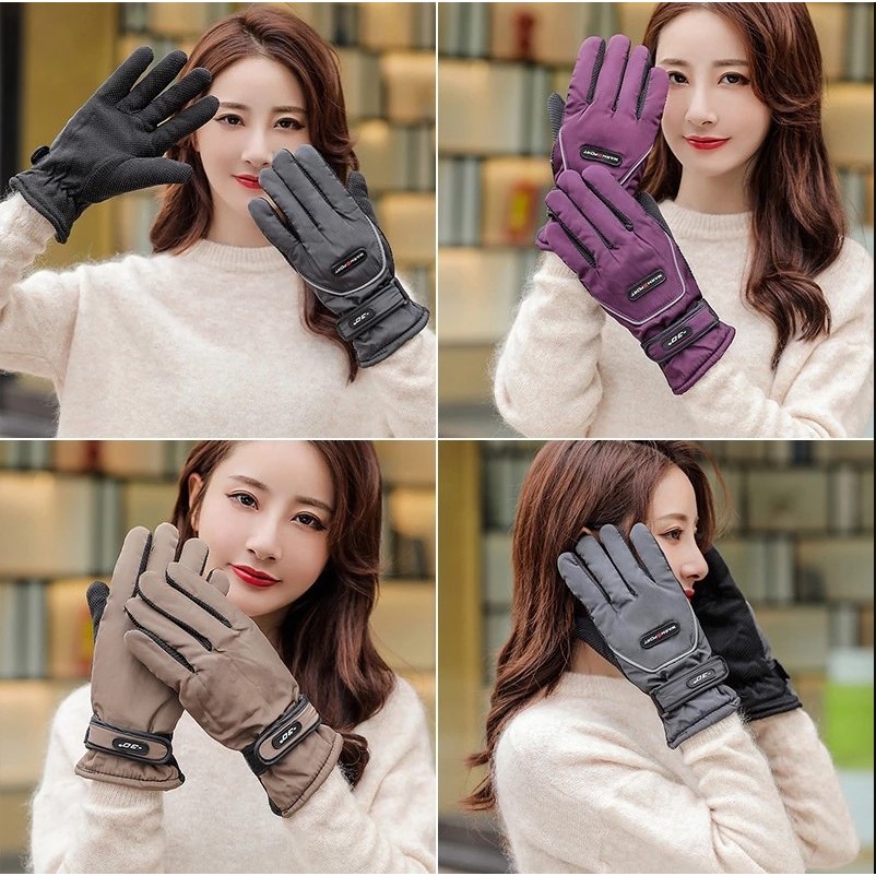 H77 ถุงมือกันลมสําหรับเล่นกีฬาที่อบอุ่นสําหรับทั้งชายและหญิง