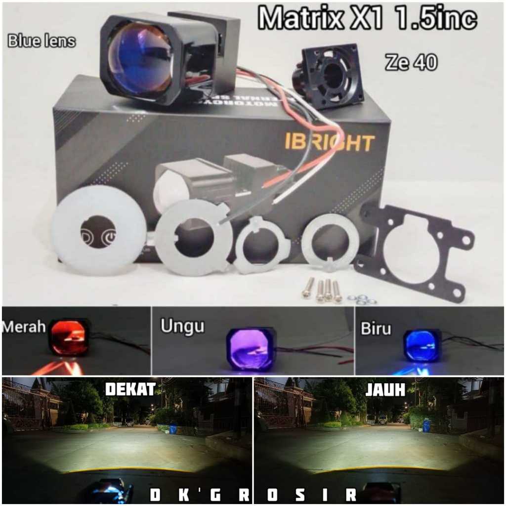 IBRIGHT ZE40 ZE41 - Bild Matrix X1 IBRIGHT Plus dusk Devil 1.5 INC 40watt premium ZE 40 ZE 41