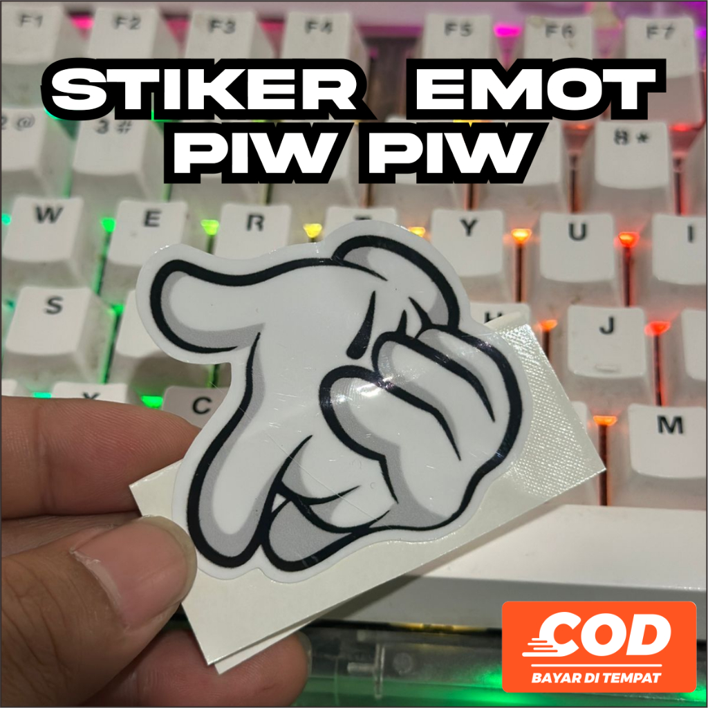 สติ๊กเกอร์ PIW EMOT*