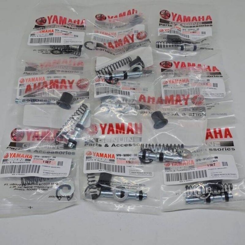 WHOLESALE (10 ชิ้น) ชุดซีลเบรก YAMAHA MIO MIO J MIO M3 JUPITER MX JUPITER Z VEGA R/ZR XEON VISION ET