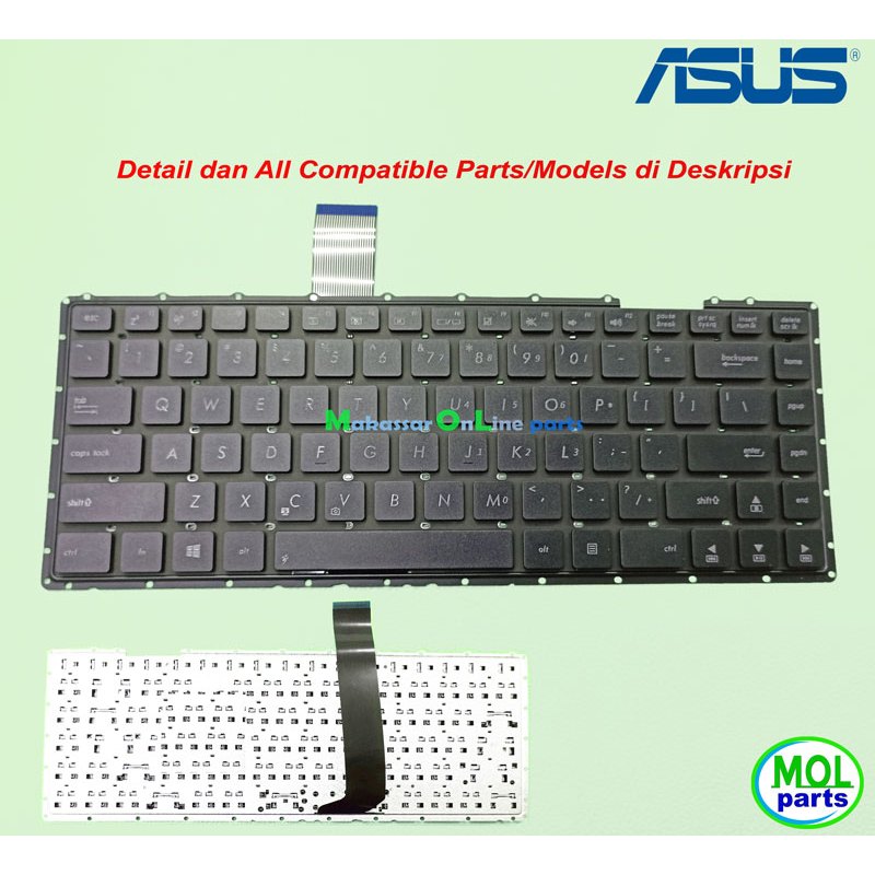 แป้นพิมพ์ Asus X450 A450C X450C A450CC X450A X450CC X450E X450CA