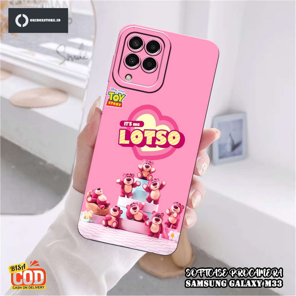 HP ล่าสุด SAMSUNG GALAXY M33 5G Case - เคสLotso Motif - SAMSUNG GALAXY M33 5G Case - SAMSUNG GALAXY 