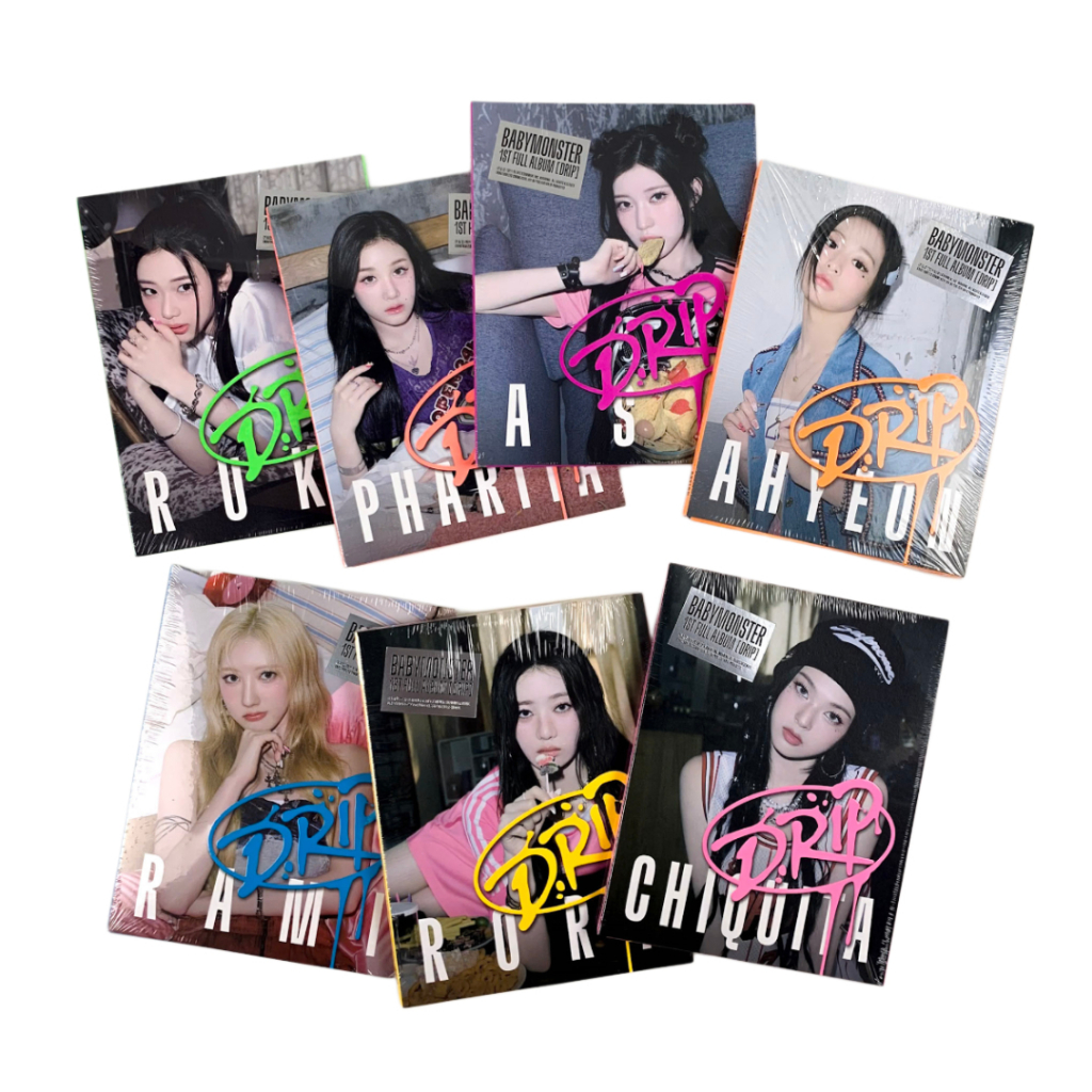 BABYMONSTER 1st Full Album - DRIP (YG TAG Ver.)