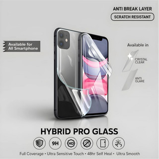 HYDROGEL Glare Matte Bening Anti Spy Privacy Blue All tipe Lengkap tempered glass jelly lentur anti glare radiasi anti gores hp bening anti minyak