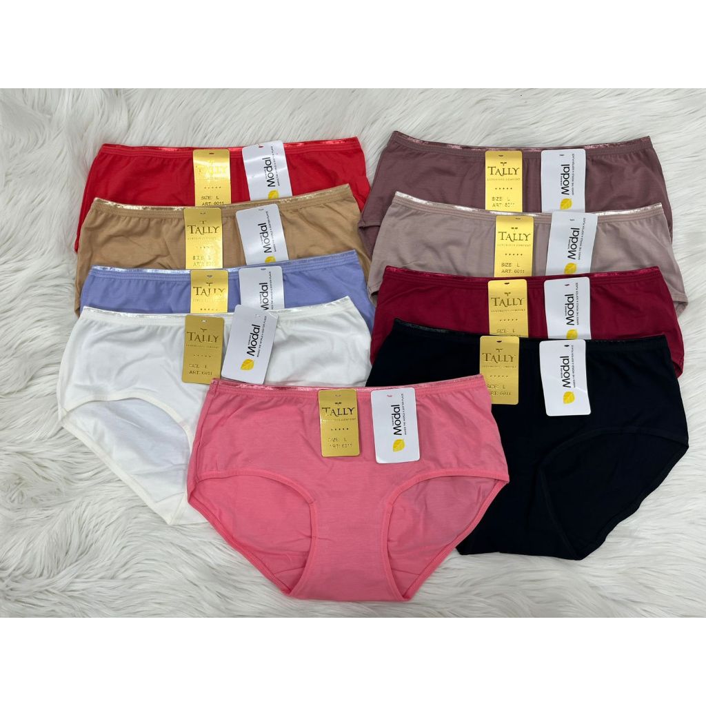 KATUN BYEOLSTORE_ID - TALLY 6011 MODAL COTTON MATERIAL CD - Tally 6011 Plain Premium Womens Lingerie